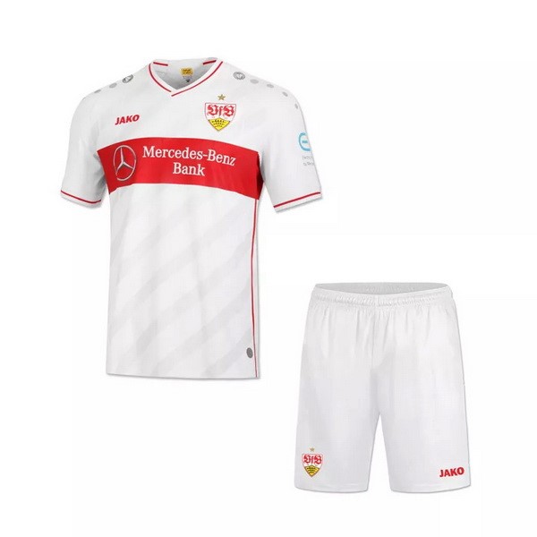 Camiseta Stuttgart Primera equipo Niños 2020-21 Blanco
